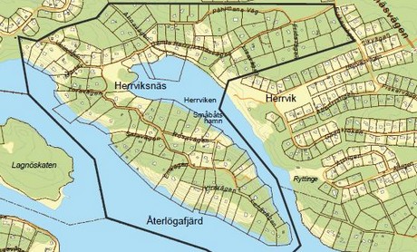 Kartbild Herrviksnäs S3